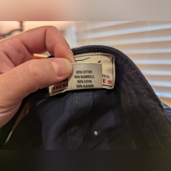 RARE Ford Bronco Hats: Navy Snapback Rope Hat | Vintage Brands - Picture 3 of 7